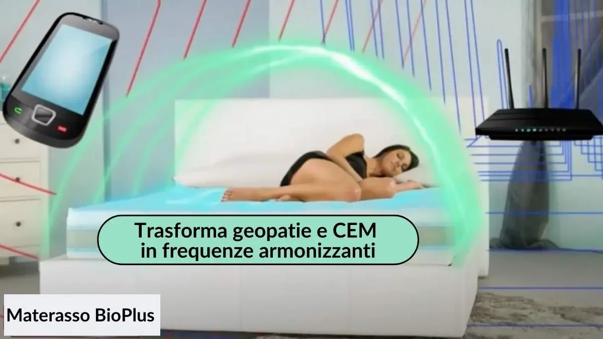 il materasso che ti protegge dai campi elettromagnetici e geopatie